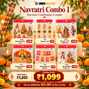 Navratri Decoration Combo Pack (7 products) | Festive Items