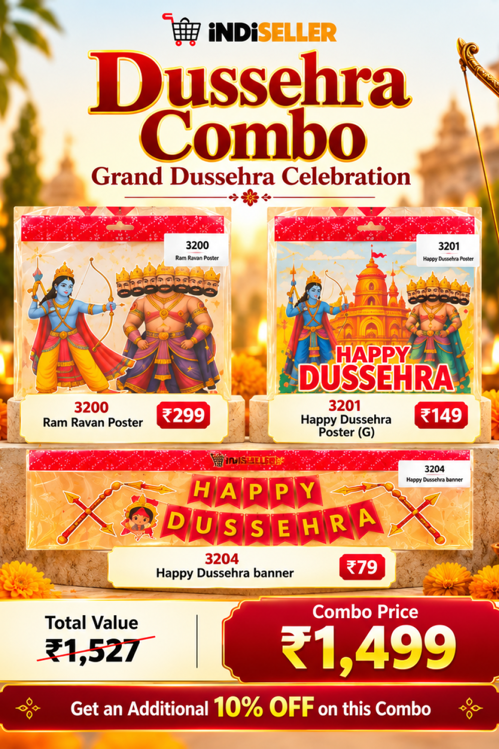 Festive Dussehra Combo Celebration