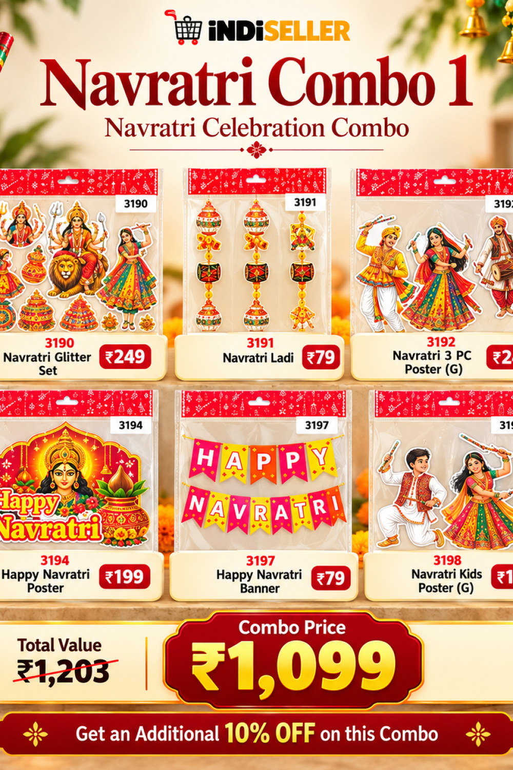 Navratri Celebration Combo Advertisement